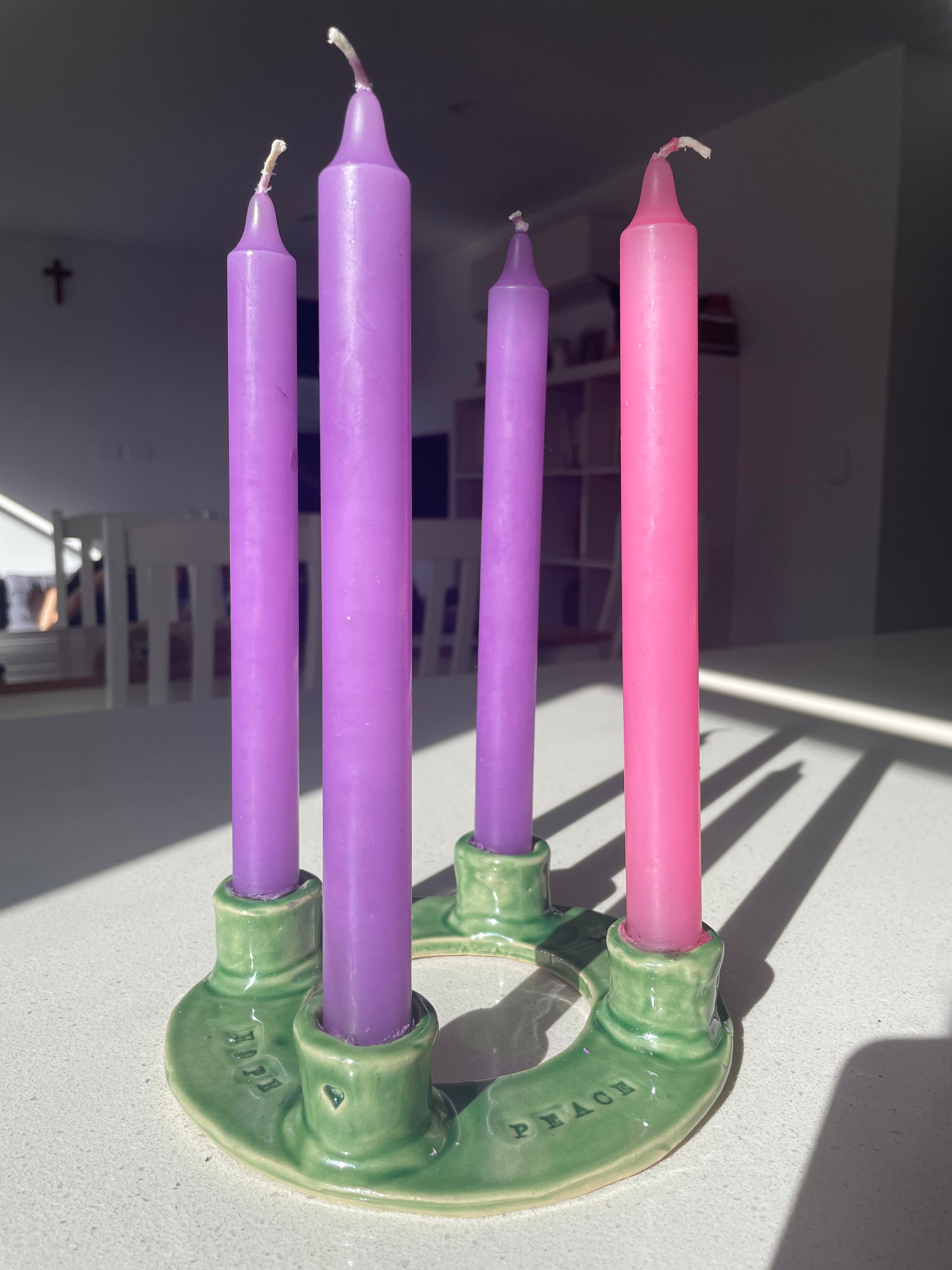 PRE-ORDER Handmade Pottery Advent Wreath