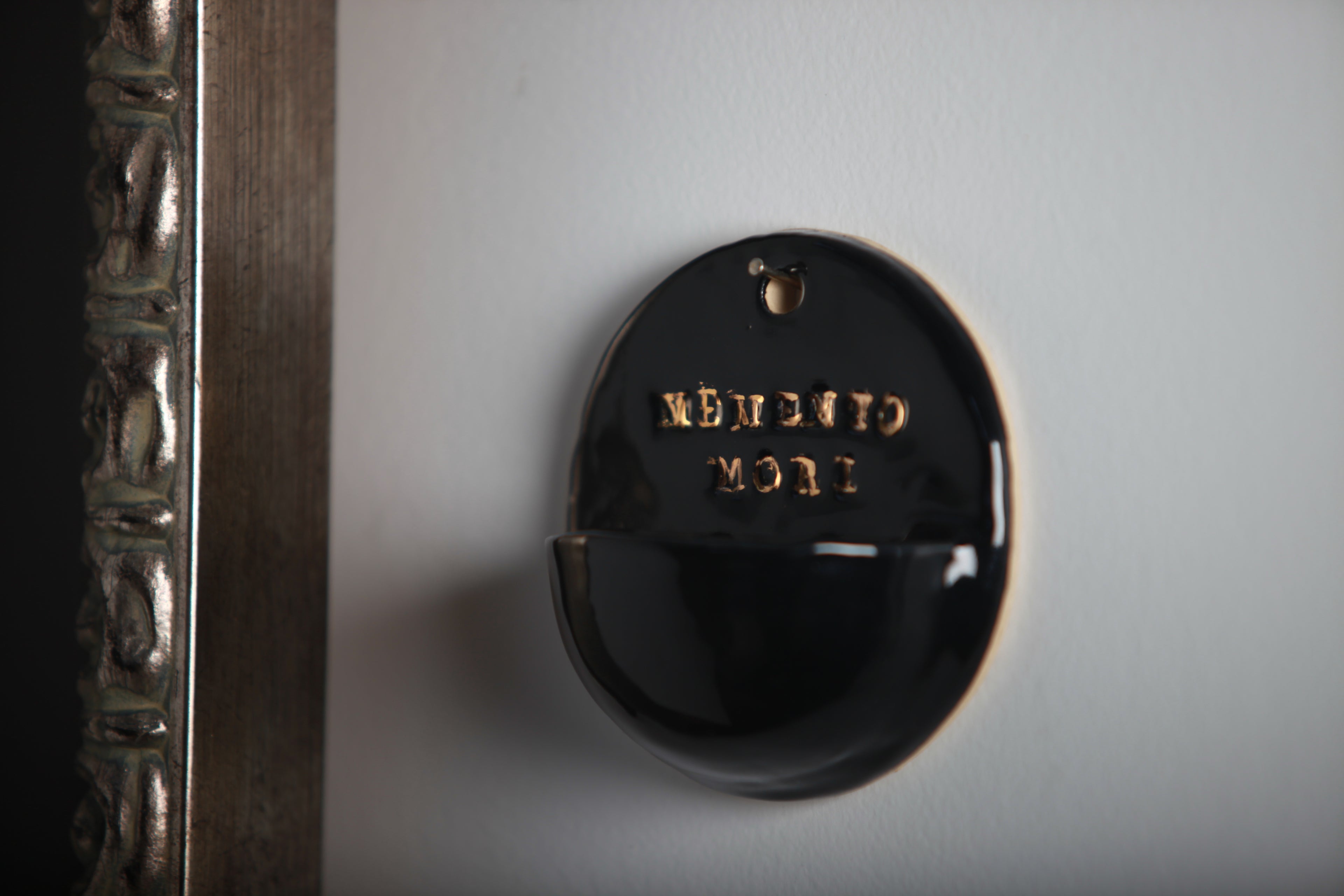 Memento Mori Holy Water Font