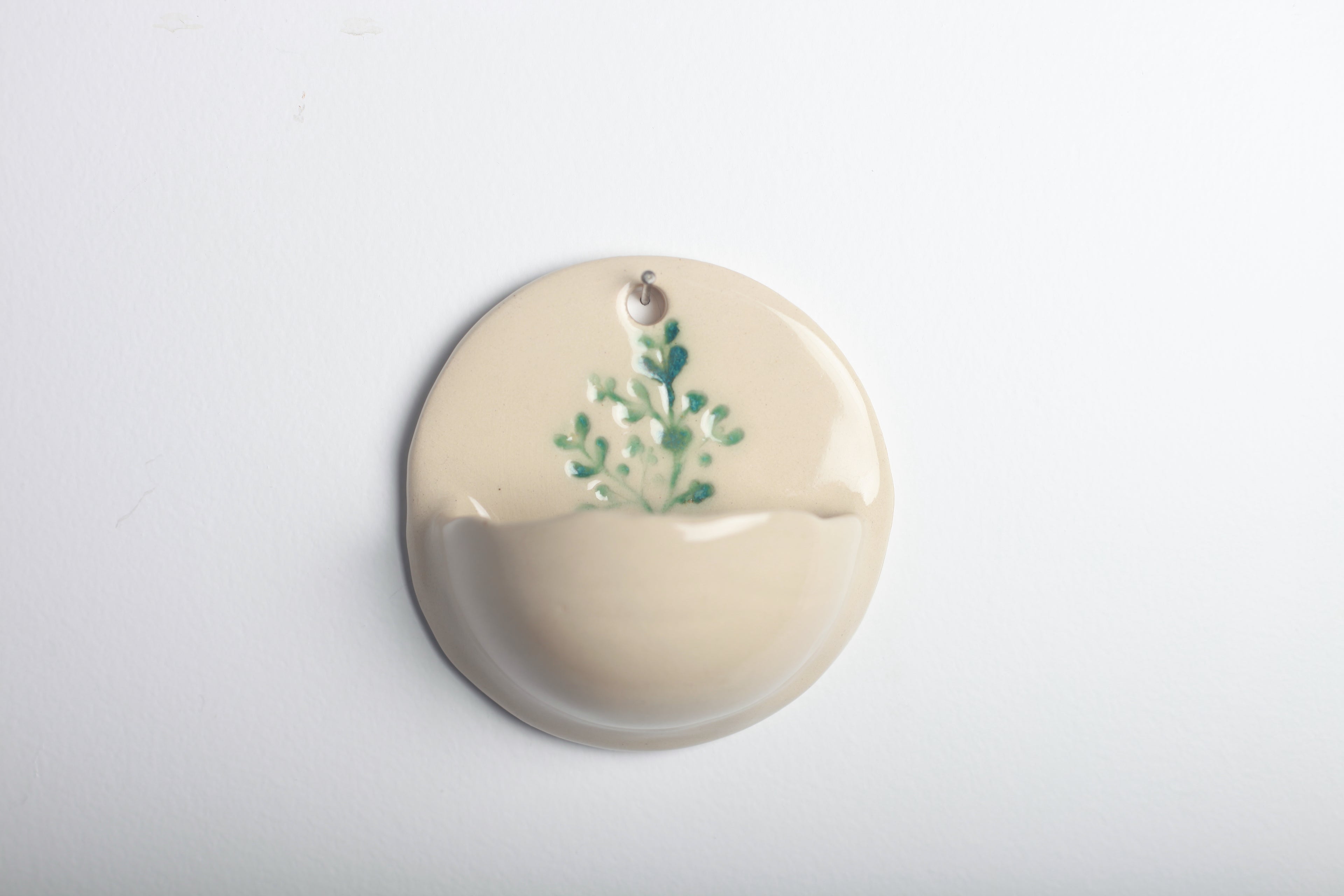 Meadow Holy Water Font (Green Botanical)