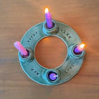Handmade Pottery Advent Wreath
